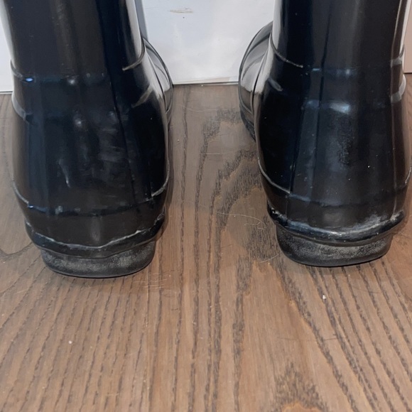 Hunter Women’s Original Adjustable Gloss Rain Boot Sz 6 - Picture 5 of 10